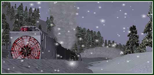 The Storm of 1952 addon for Donner Pass Route and Microsoft Train Simulator