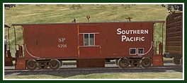 ESPEE C-50-9 BAYWINDOW CABOOSE