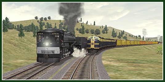 SANTA FE 127 EAST PASSES A HEAVY SP SUGAR BEET TRAIN