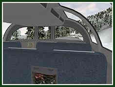 DOME CAR INTERIOR VIEW