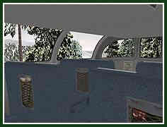 DOME CAR INTERIOR VIEW